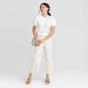 A New Day - Target Short Puff Sleeve Sweatshirt